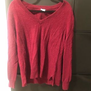 Bergundy Cashmere Sweater